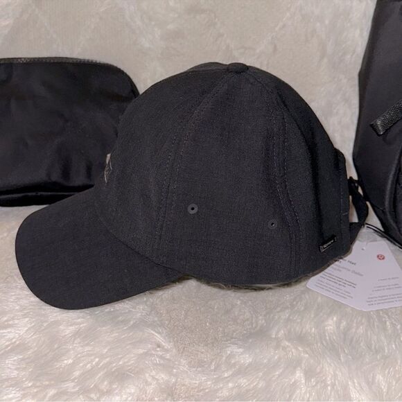 lululemon Black Baller Hat Athletic Lightweight Cap - Picture 5 of 15